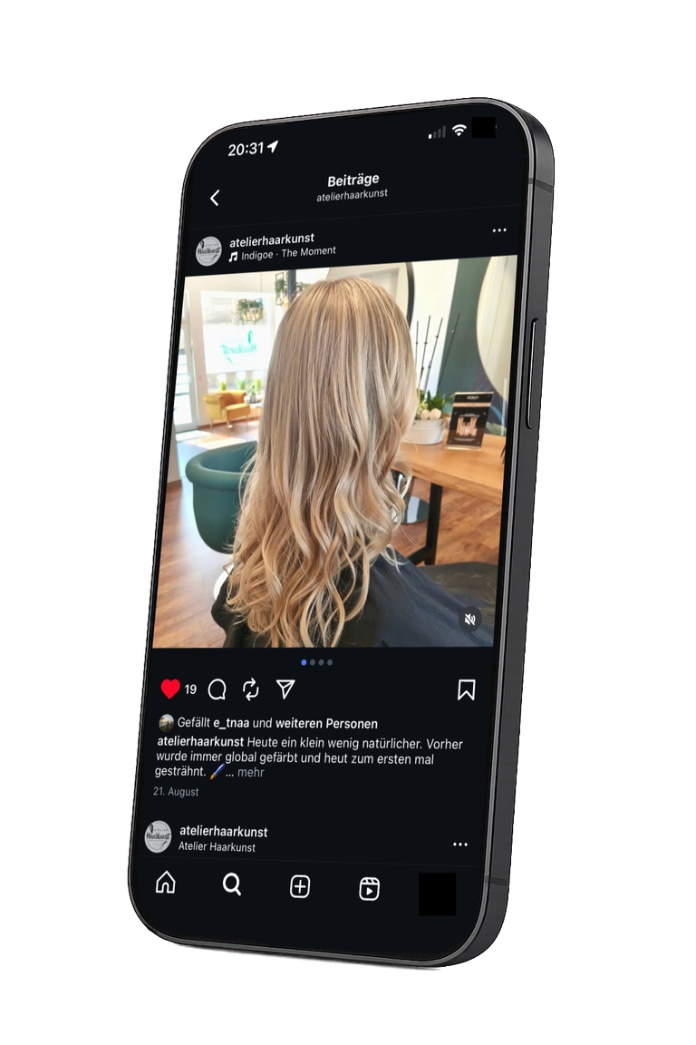 iPhone Mockup rechts